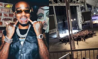 Rapper faz show para arena vazia e fãs citam teoria de conspiração envolvendo rival (Instagram - @quavohuncho // X (Twitter) - @Q4quise)