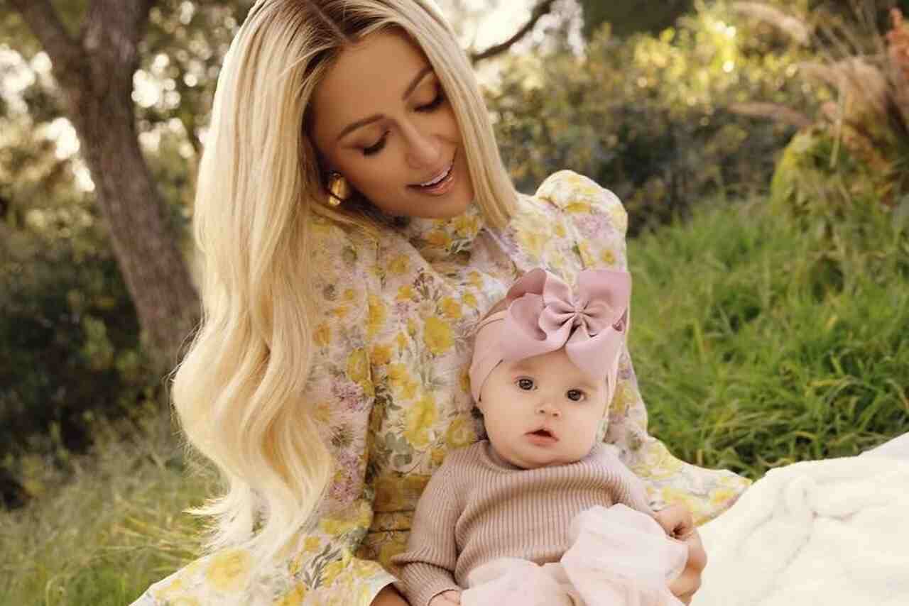 Paris Hilton sjarmerte følgerne etter å ha delt uoffisielle bilder av datteren sin, London