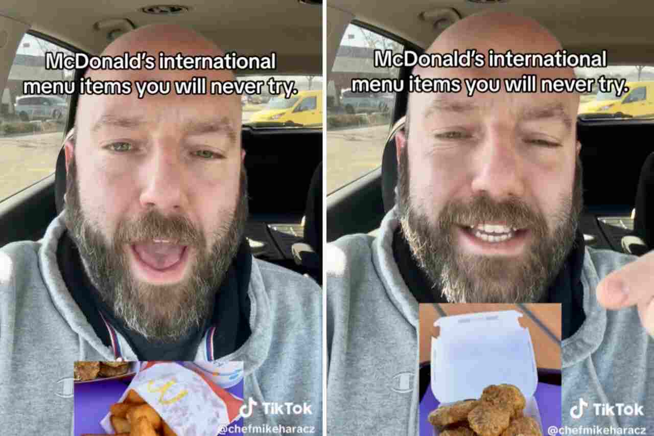 Voormalige McDonald's chef onthult items van het internationale menu die je nooit zult proeven