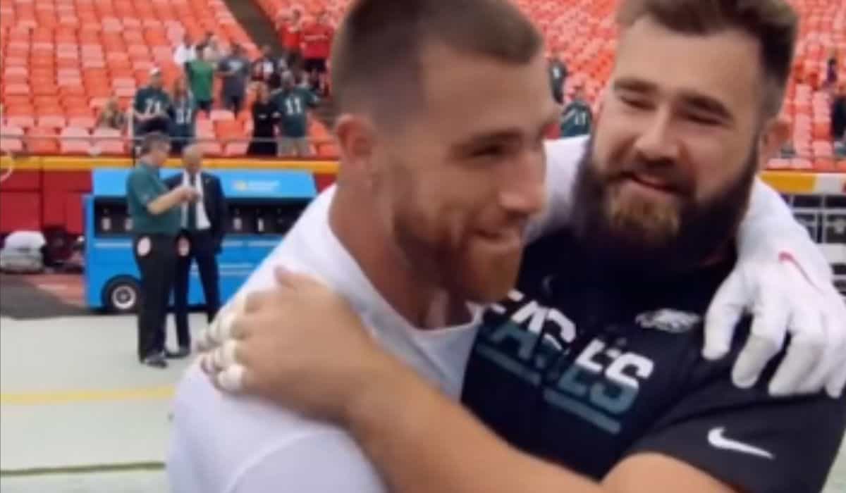Travis Kelce, Taylor Swift's boyfriend, delights fans with a cute video tribute to his brother