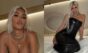 Kim Kardashian exibe decote avantajado em look ousado e deixa seguidores babando