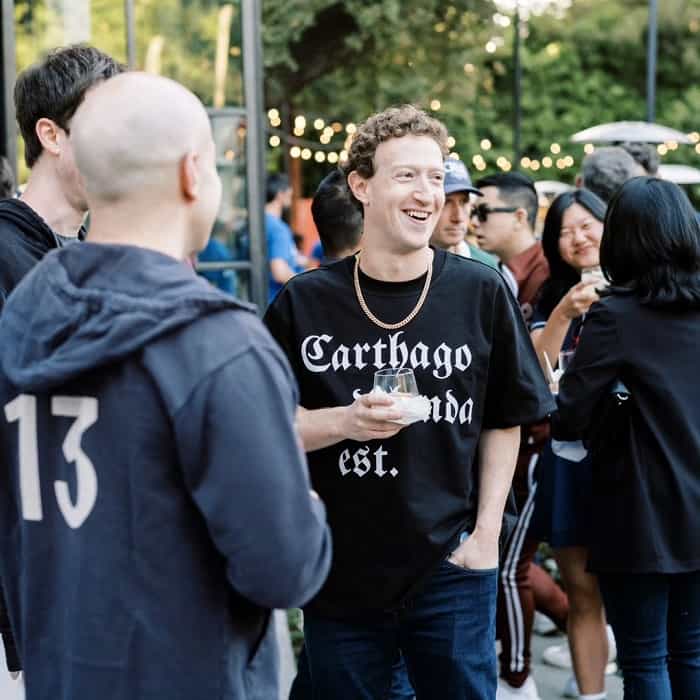 Mark Zuckerberg oslavuje své 40. narozeniny: 'vděčný' (Instagram / @zuck)