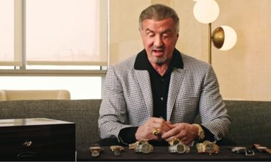 Sylvester Stallone leiloa coleção pessoal de relógios de luxo incluindo o relógio mais raro do mundo