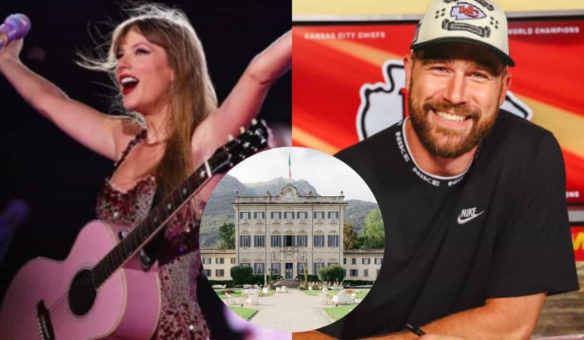 Taylor Swift e Travis Kelce desfrutam de viagem romântica em hotel super luxuoso da Itália 