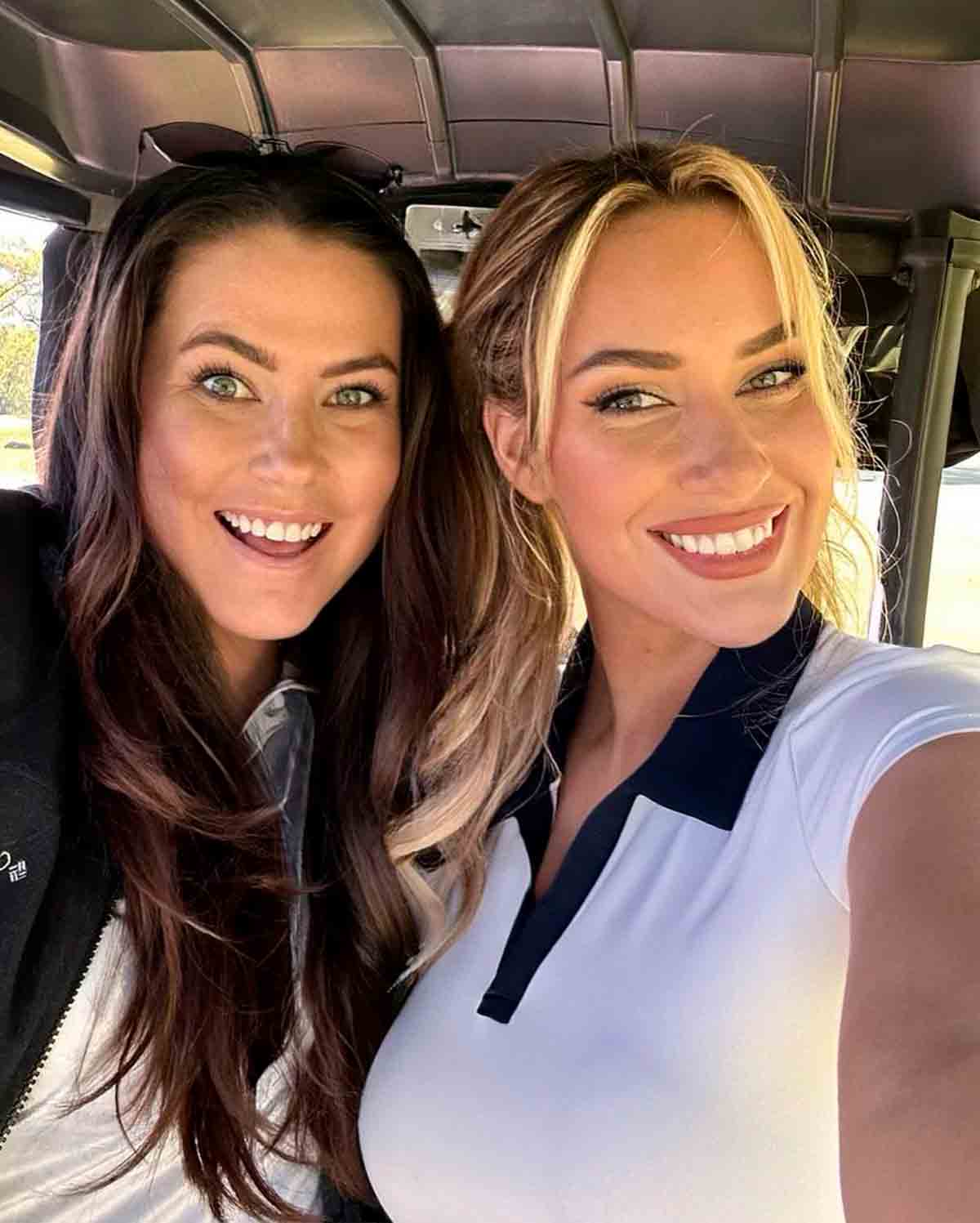 Samantha Marks và Paige Spiranac. Foto: Instagram @samanthasmarks