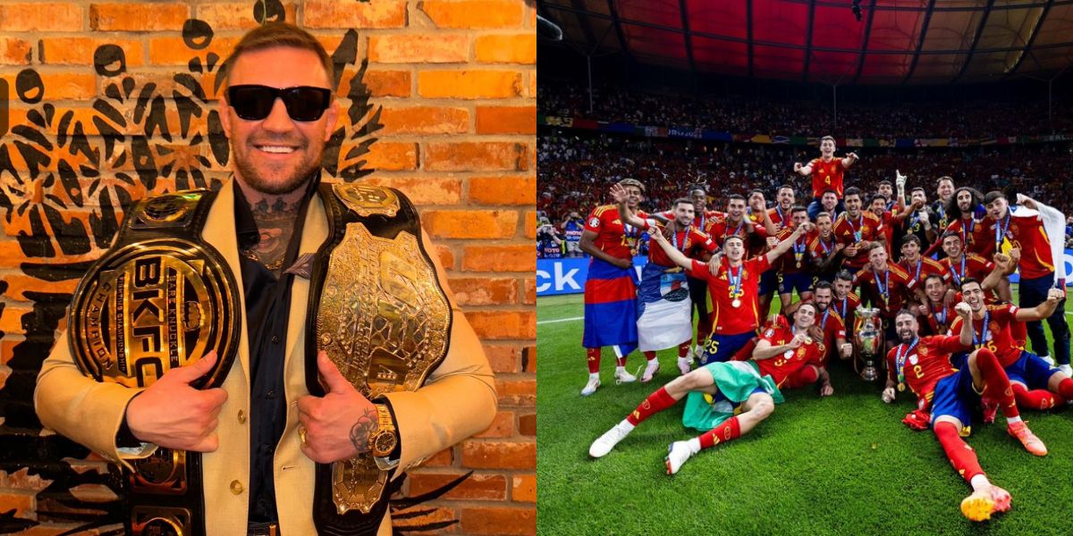 Conor McGregor wins over $1 million betting on Spain's victory in Euro 2024