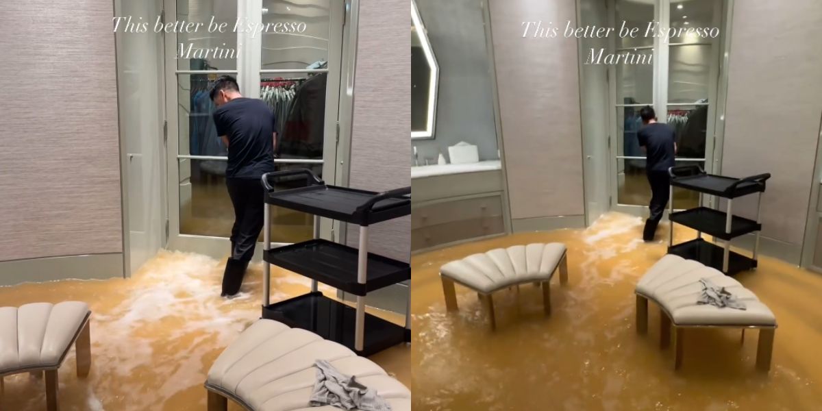 Maison de Drake inondée après de fortes pluies à Toronto