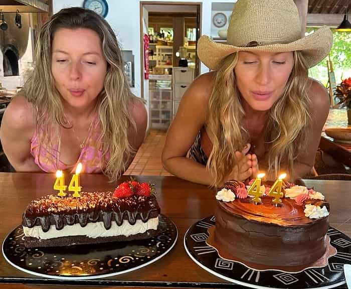 Gisele Bündchen ünnepli 44. születésnapját ikertestvérével: "áldottnak érzem magam" (Instagram / @gisele)