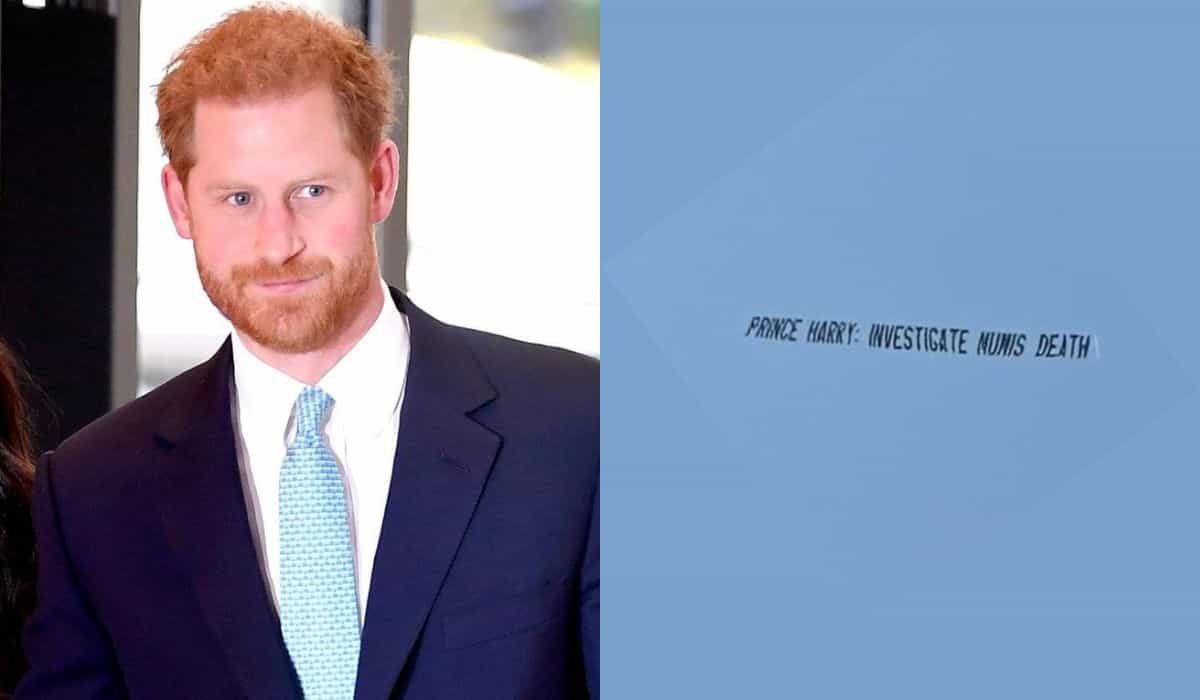 Messaggio misterioso nel cielo coinvolge il principe Harry e Diana. Foto: Riproduzione Instagram - @sussexroyal // Twitter/X - @mickiela