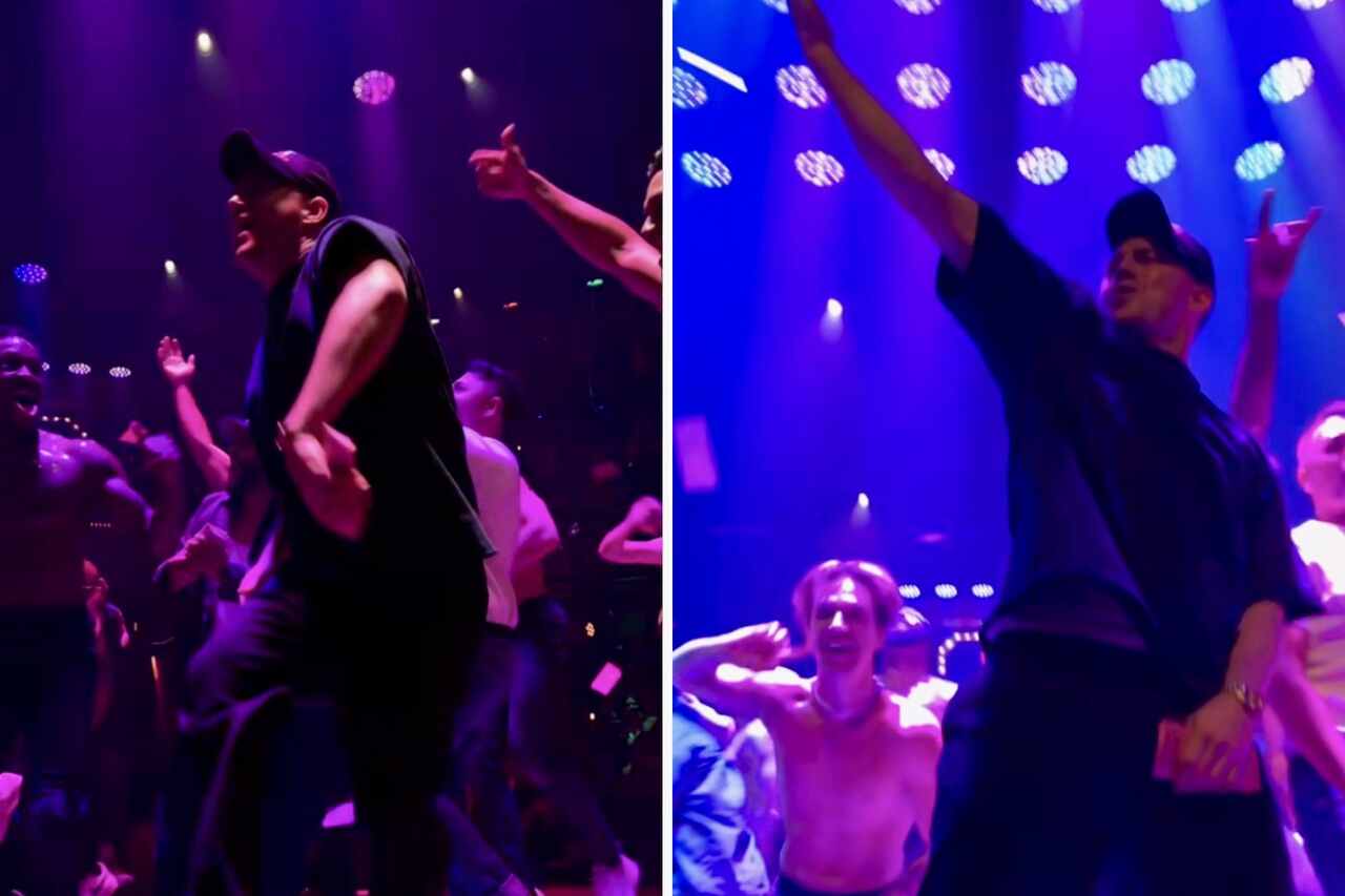 Channing Tatum overrasker med en optræden fra 'Magic Mike' og får fansene til at gå amok