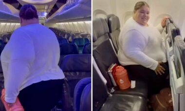 Ativista plus size gera polêmica após criticar funcionários de companhia aérea que a fizeram caminhar