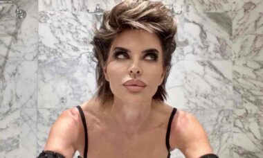 I feiringen av lang levetid, delte Lisa Rinna et vakkert og stilig utseende. Foto: Reproduksjon Instagram @lisarinna