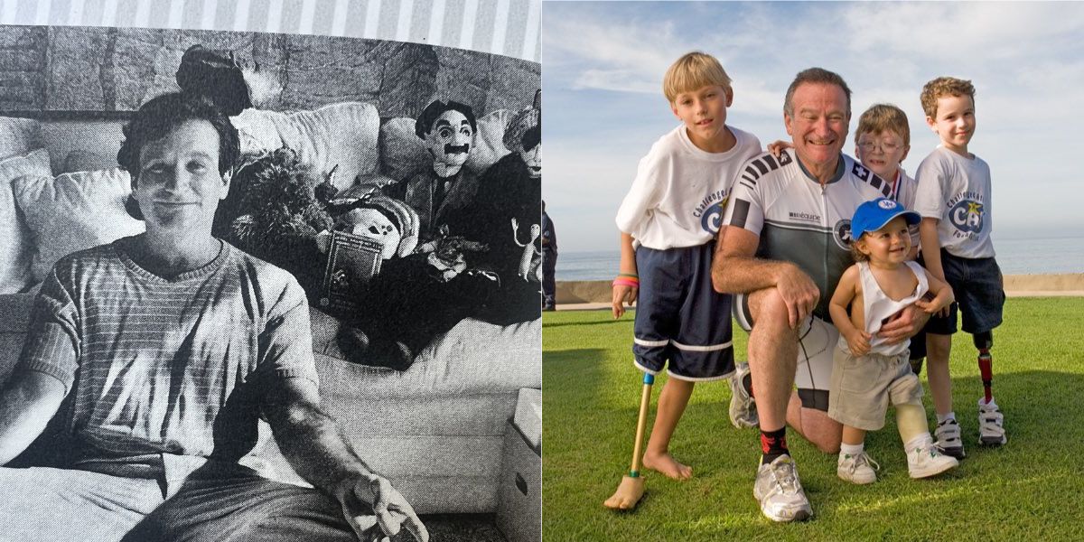 Robin Williams. Photos : X @zakwilliams