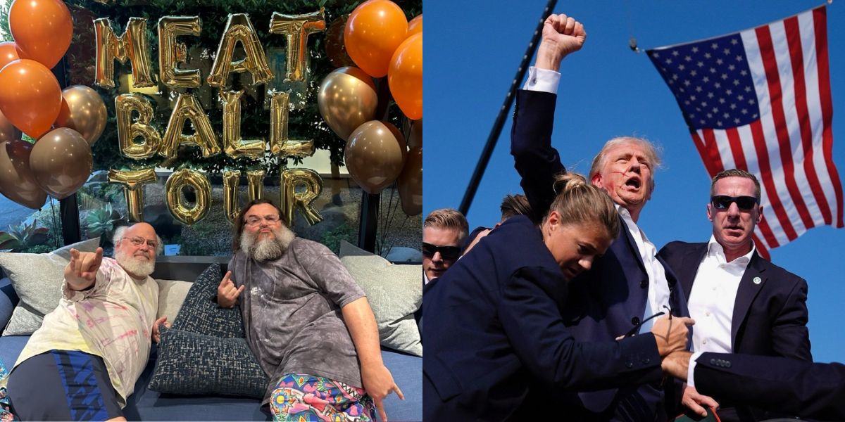 Jack Black lemondja a Tenacious D turnéját a Donald Trump-tal kapcsolatos vita után