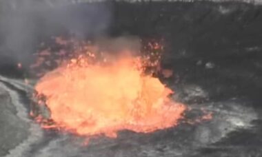 Volcan éthiopien. Photo : Capture d'écran YouTube @Photovolcanica