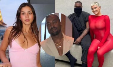 Modelo de 22 anos acusa Kanye West de enviar mensagens inadequadas para ela mesmo sendo casado com Bianca Censori