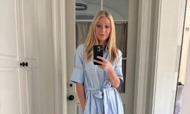 Gwyneth Paltrow se “limpa” na chuva após incidente de diarreia de seu amigo em sua casa nos Hamptons