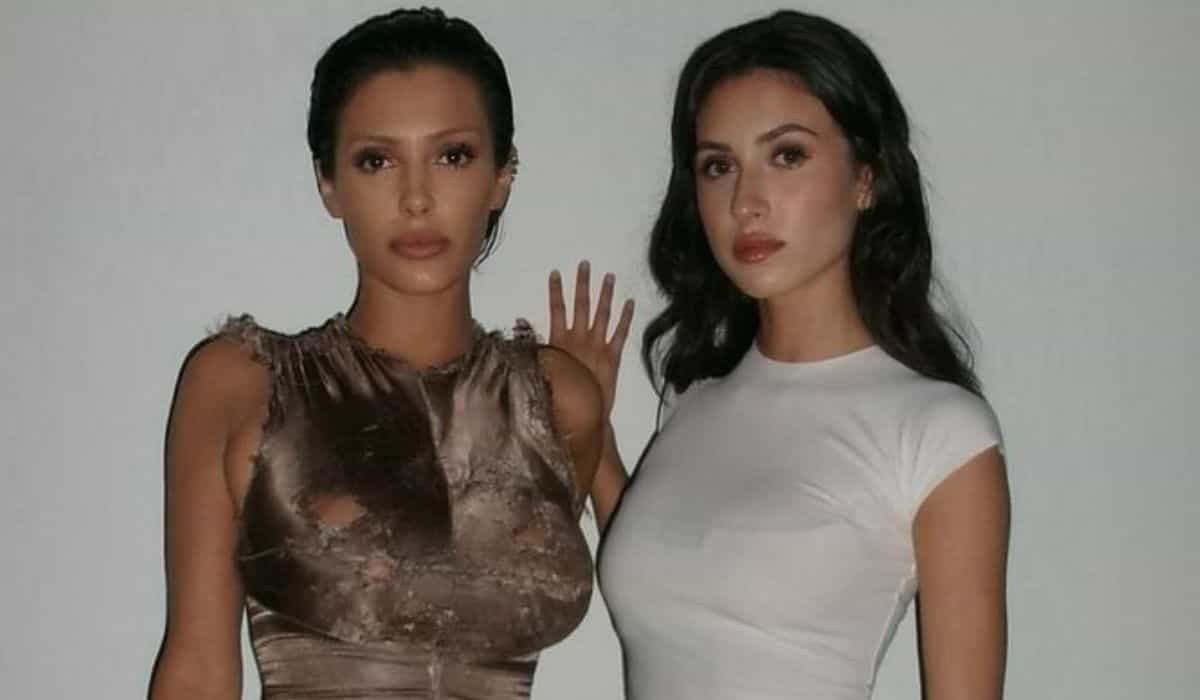 Bianca Censori e sua sorella Angelina attirano l'attenzione con look audaci all'evento di Kanye West