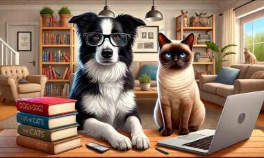 Quem é mais inteligente: cães ou gatos? Ilustração: Instafamosos