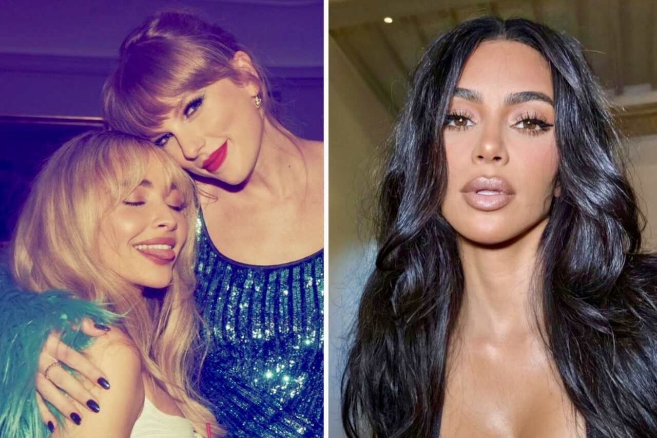 Sabrina Carpenter nega ter pedido permissão à Taylor Swift para posar para marca de Kim Kardashian