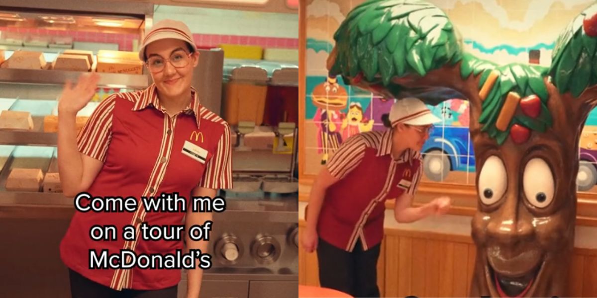 Retro McDonald’s i Storbritannien förtrollar fans i en viral TikTok-video