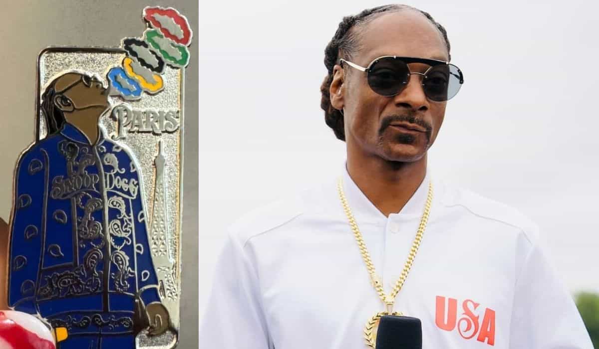 Snoop Dogg launches special pin for the 2024 Olympics and wins over athletes and fans