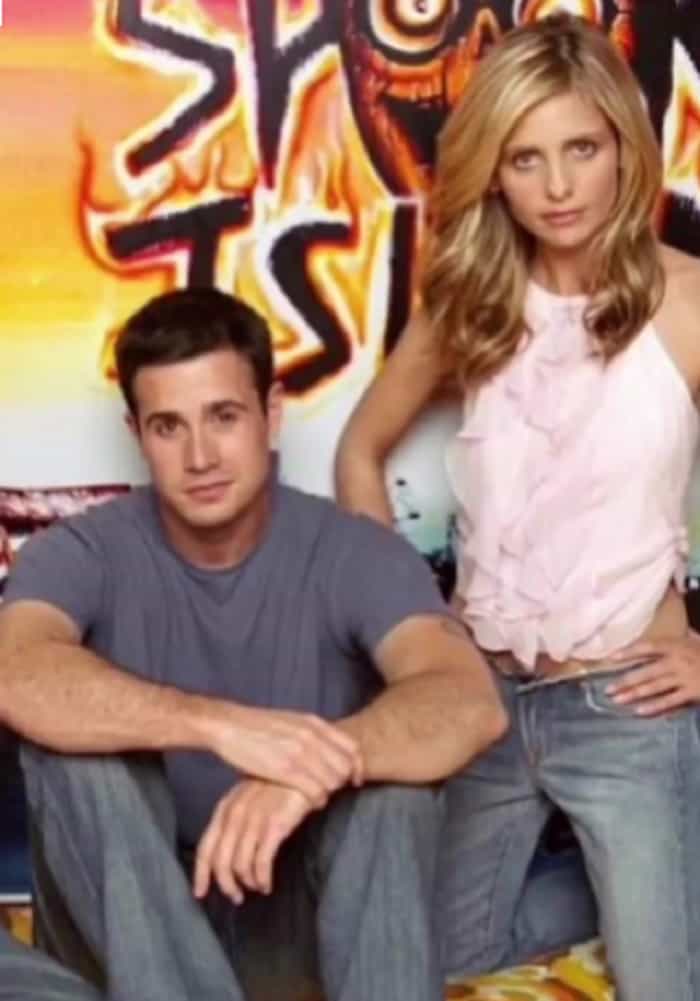 Sarah Michelle Gellar és Freddie Prinze Jr. (Instagram / @sarahmgellar)