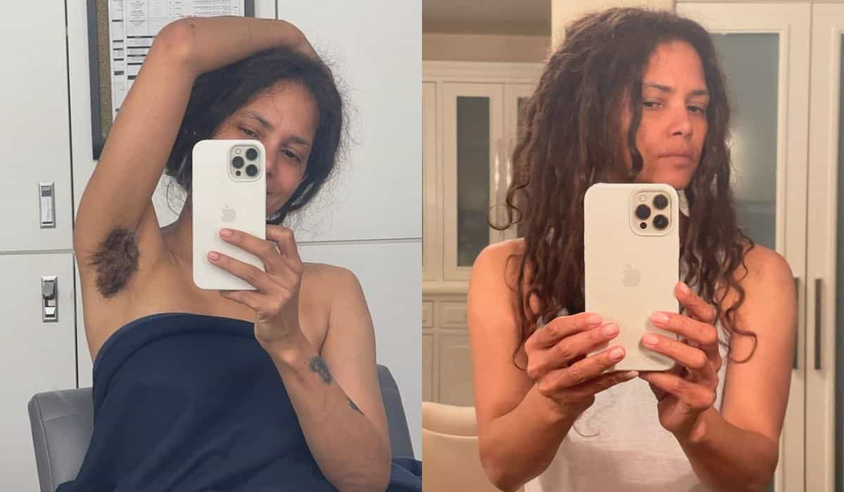 Halle Berry shows armpit hair and shocks fans with transformation for new movie "Never Let Go"