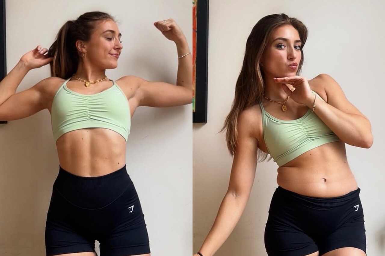 Fitness influencer bryter forventningene ved å snakke om ‘drømmekroppen’