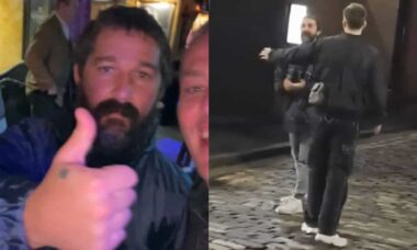 Shia LaBeouf, de "Transformers", é flagrado brigando em pub escocês - confira o vídeo!