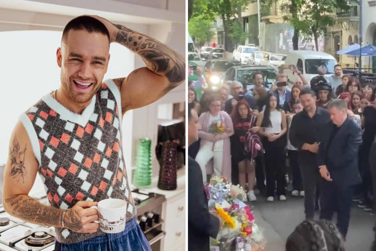 Emotional video: Liam Payne's father visits the altar made by the singer's fans at a hotel in Argentina