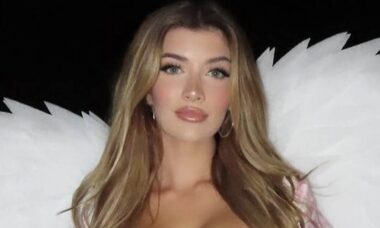 Sami Sheen encanta fãs após se fantasiar de Angel da Victoria’s Secret para o Halloween