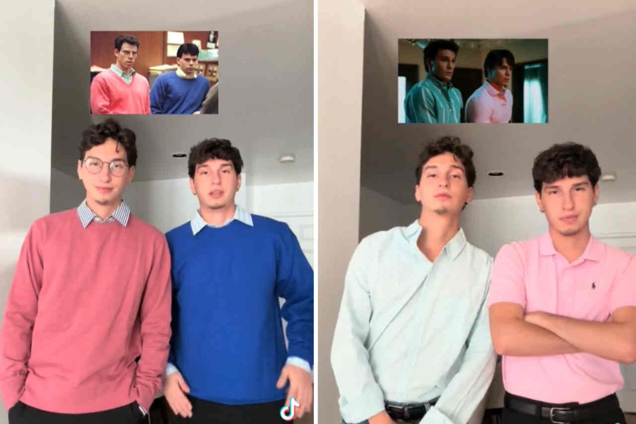 Irmãos Menendez blir en stilikon på TikTok, og trenden deler internettbrukere