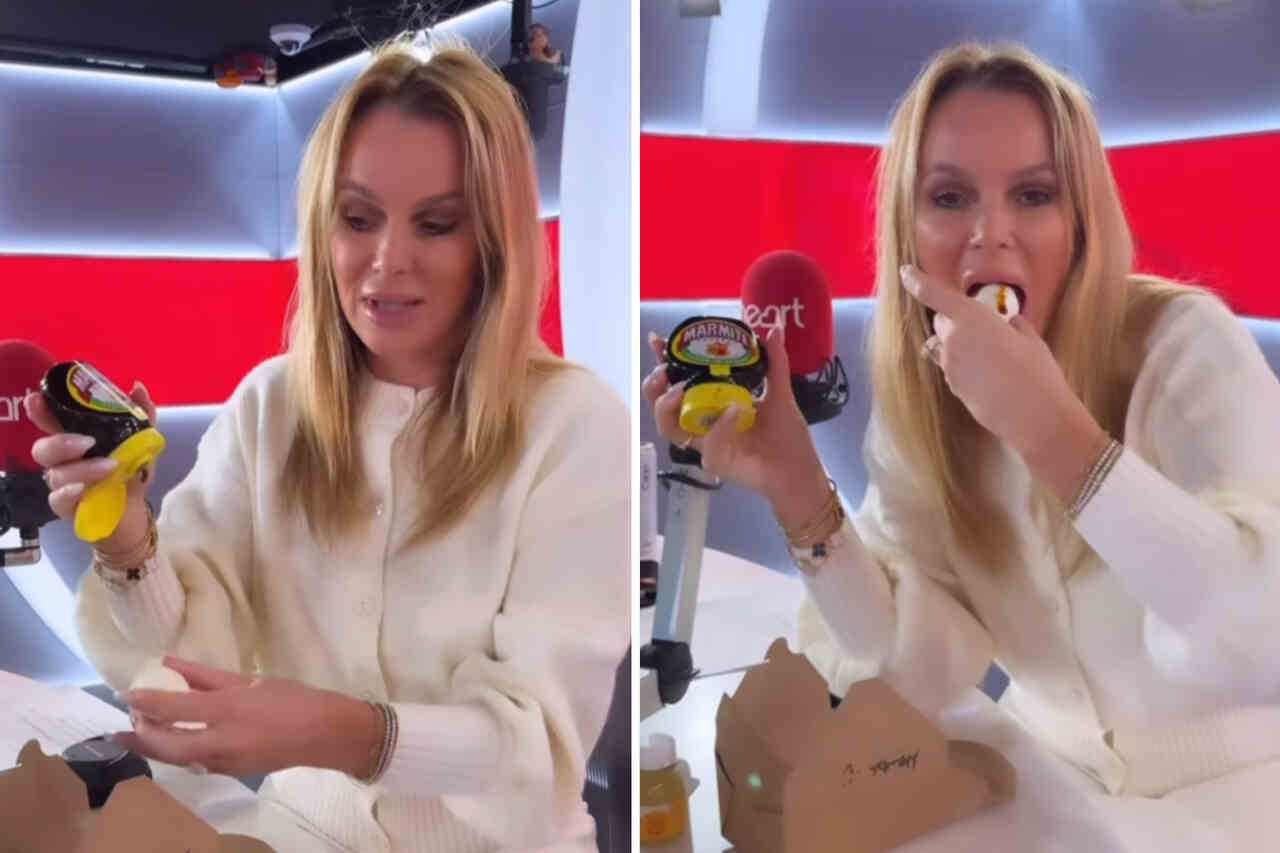 Amanda Holden deixa fãs enojados após mostrar combinação alimentícia completamente inusitada