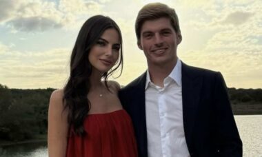 Kelly Piquet faz post sobre vitória do namorado, Max Verstappen