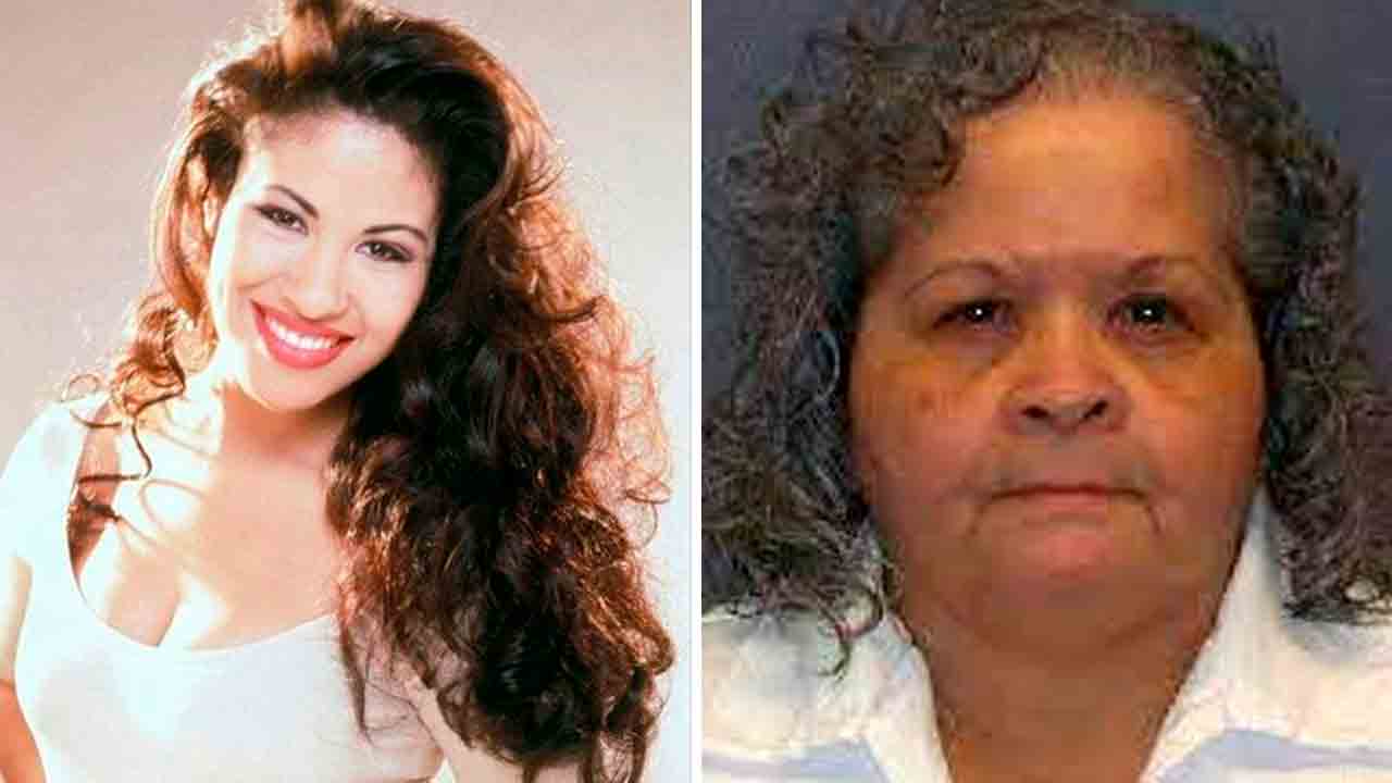 Selena Quintanilla e Yolanda Saldívar. Fotos: Wikimedia