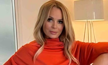 Amanda Holden. Instagram @noholdenback
