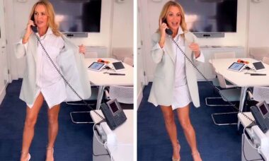 Amanda Holden. Instagram @noholdenback