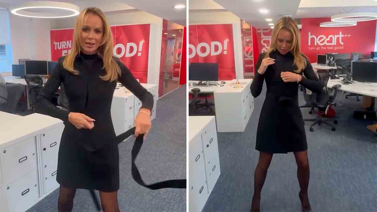 Amanda Holden. Instagram @noholdenback