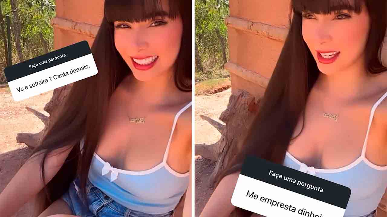 Juliana Bonde responde fãs no Instagram e fala sobre solteirice, pedidos de dinheiro e novo CD. Instagram / Juliana Bonde