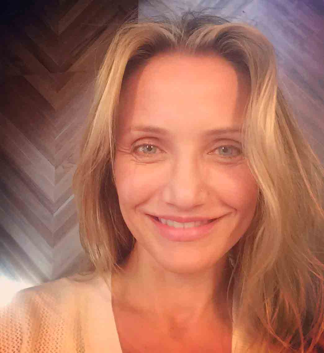 Cameron Diaz. Instagram @camerondiaz