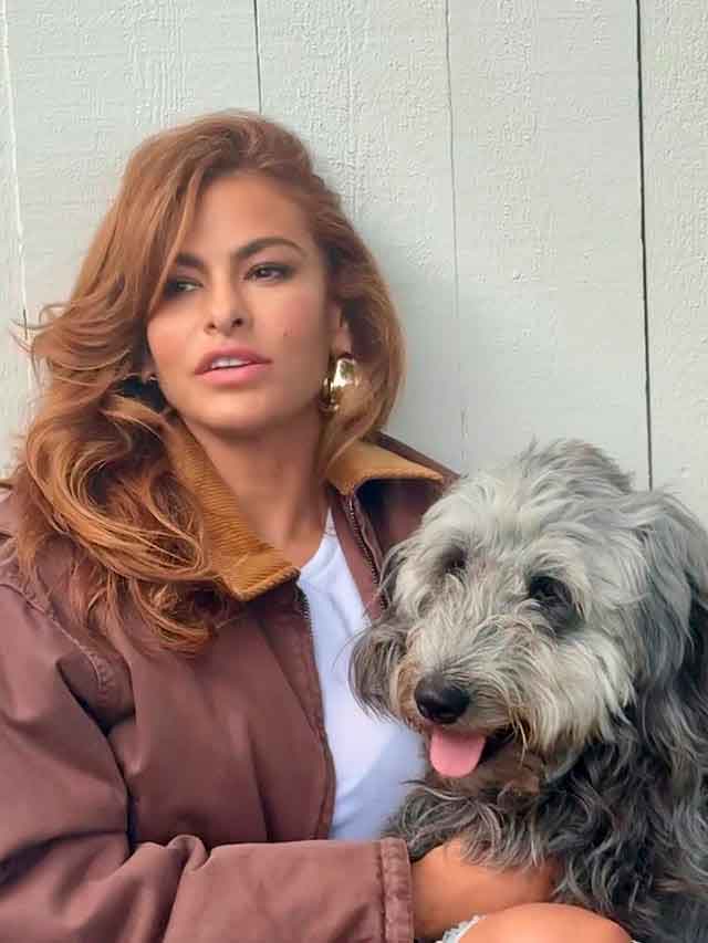 Eva Mendes. Instagram @evamendes