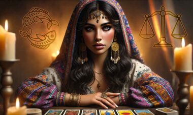 Peixes e Libra: uma ligação kármica entre razão e emoção. Por Alina Lakatos. Ilustração: Condutta